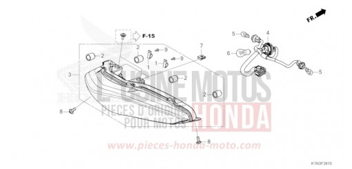 REAR COMBINATION LIGHT FSH125M de 2021